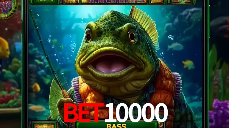 Personagem de peixe pescador do popular jogo de slot com tema de pescaria, uma das emocionantes opções de caça-níqueis para jogar e ganhar no cassino bet10000.